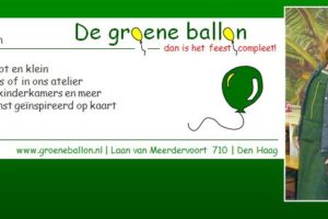 Creatief kinderfeestje bij De Groene Ballon
