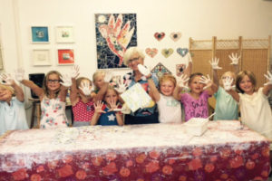 Creatief kinderfeestje bij Atelier Vieze handen